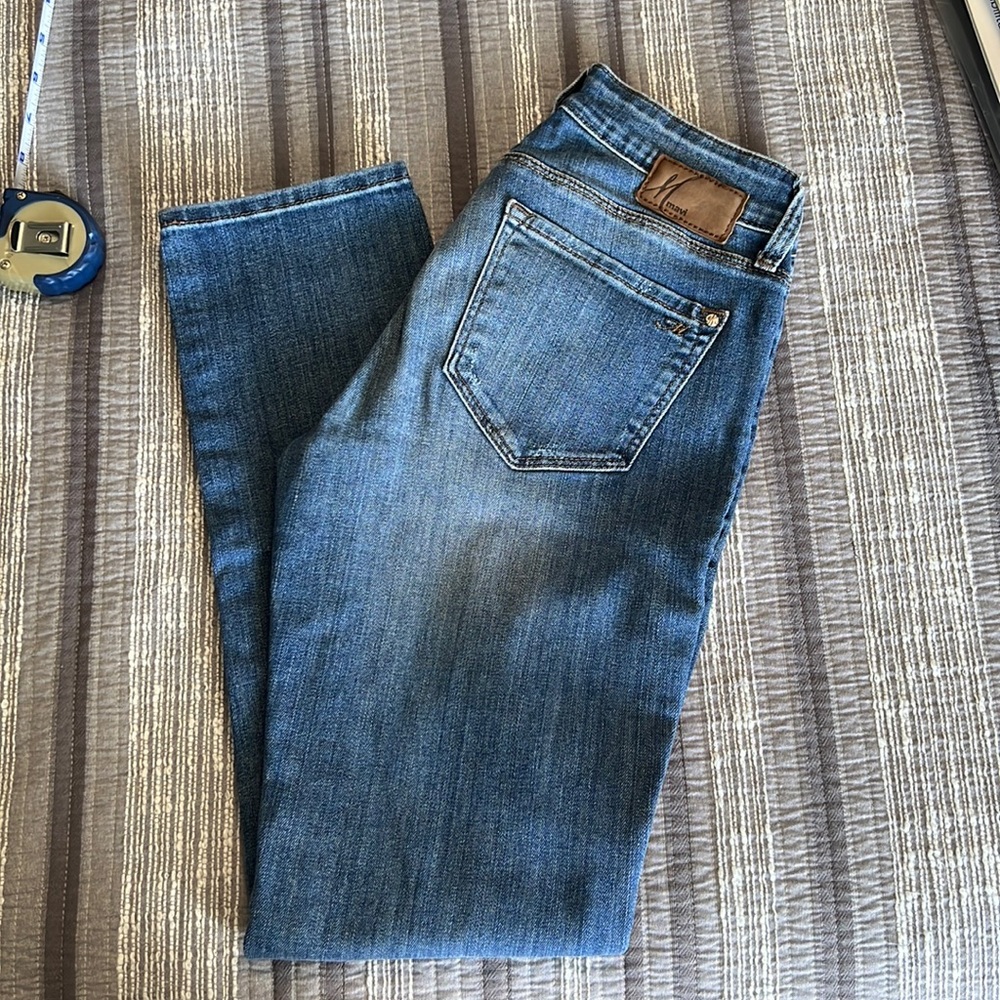 Mavi Angie mid rise slim straight jeans